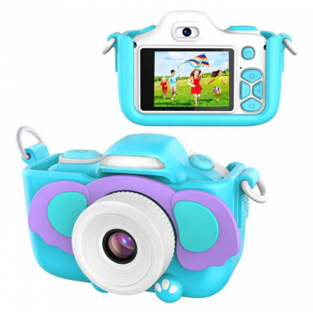 Детский фотоаппарат со вспышкой  Kids Cam Слоник оптом